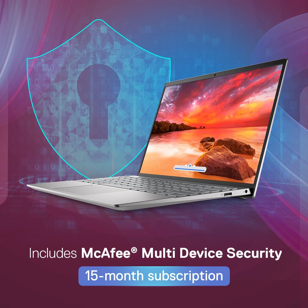 Dell Inspiron 5330 Laptop, Intel Evo Platform Powered by Intel Core i7-1360P Processor/16GB LP DDR5/1TB SSD/13.3" (33.78cm) QHD+ 300 nits/Win 11 + MSO'21/15 Month McAfee/Platinum Silver/1.24kg