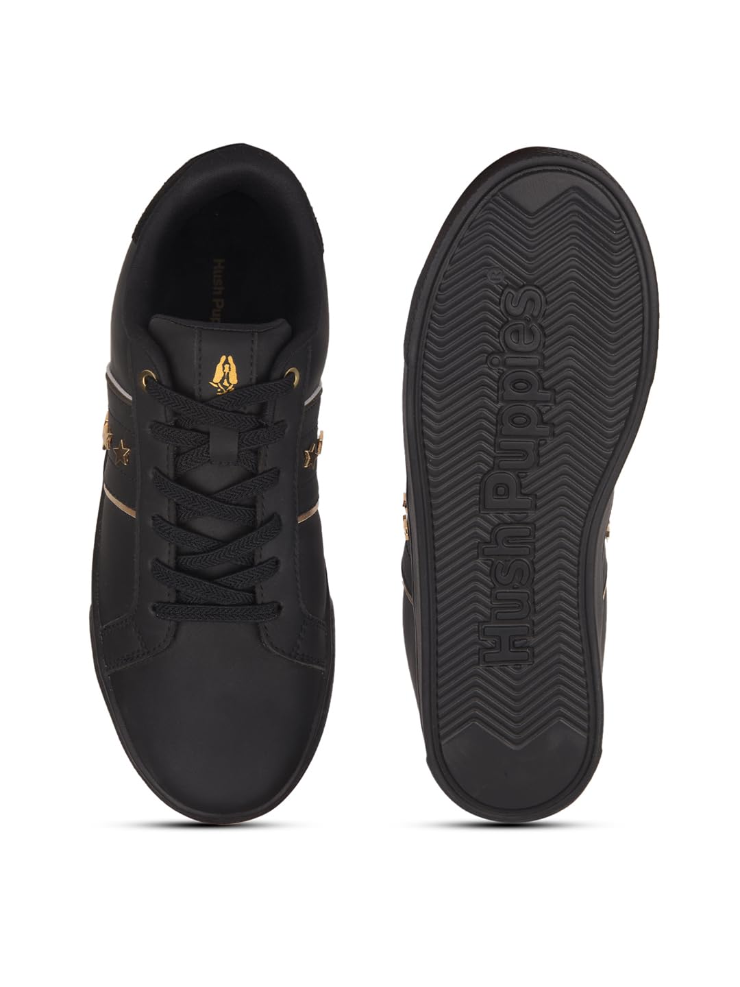 Hush Puppies Women's Casuals Shoes Black (5 UK)