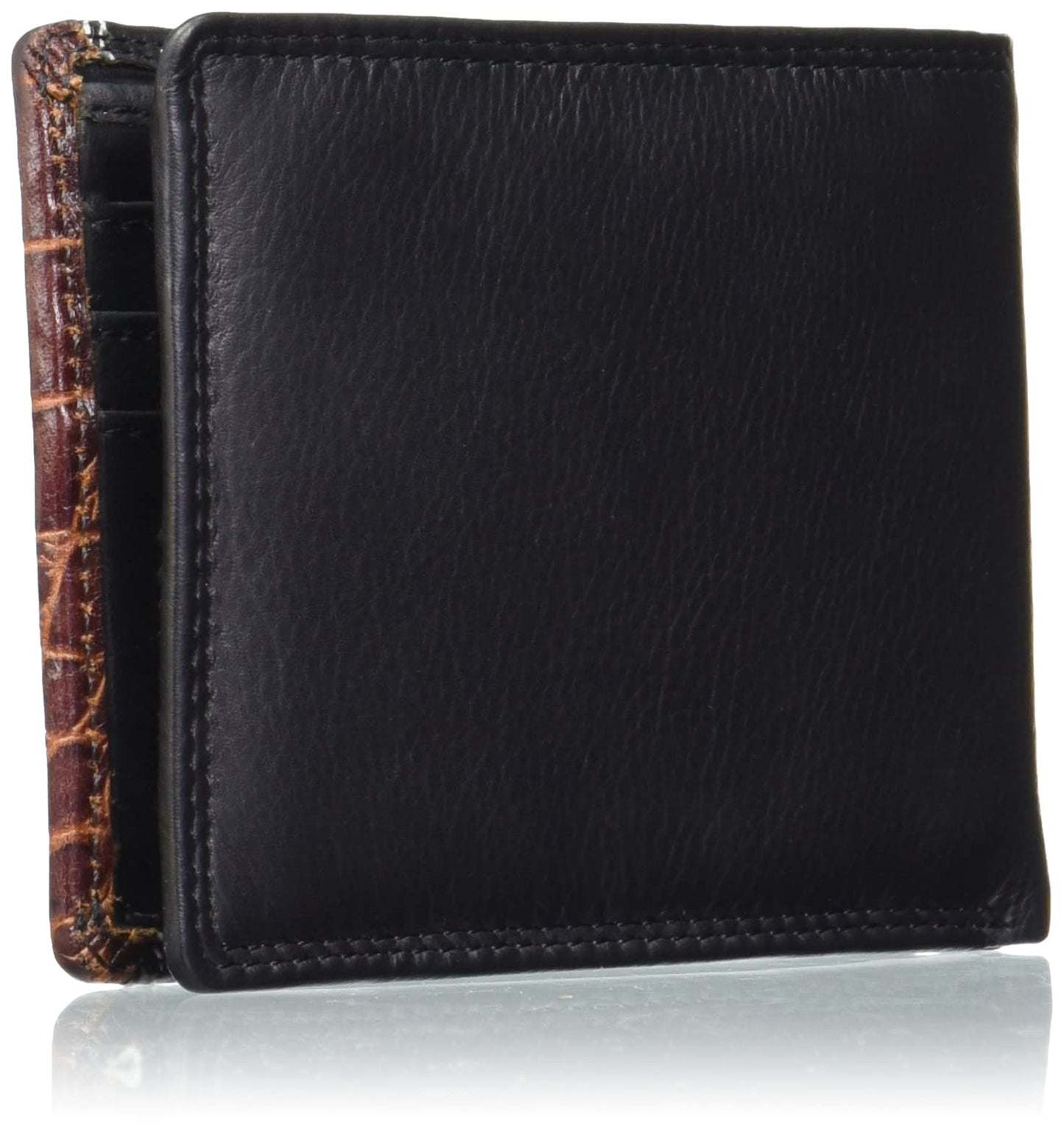 Calfnero Black-Cognac Men's Wallet (238702)