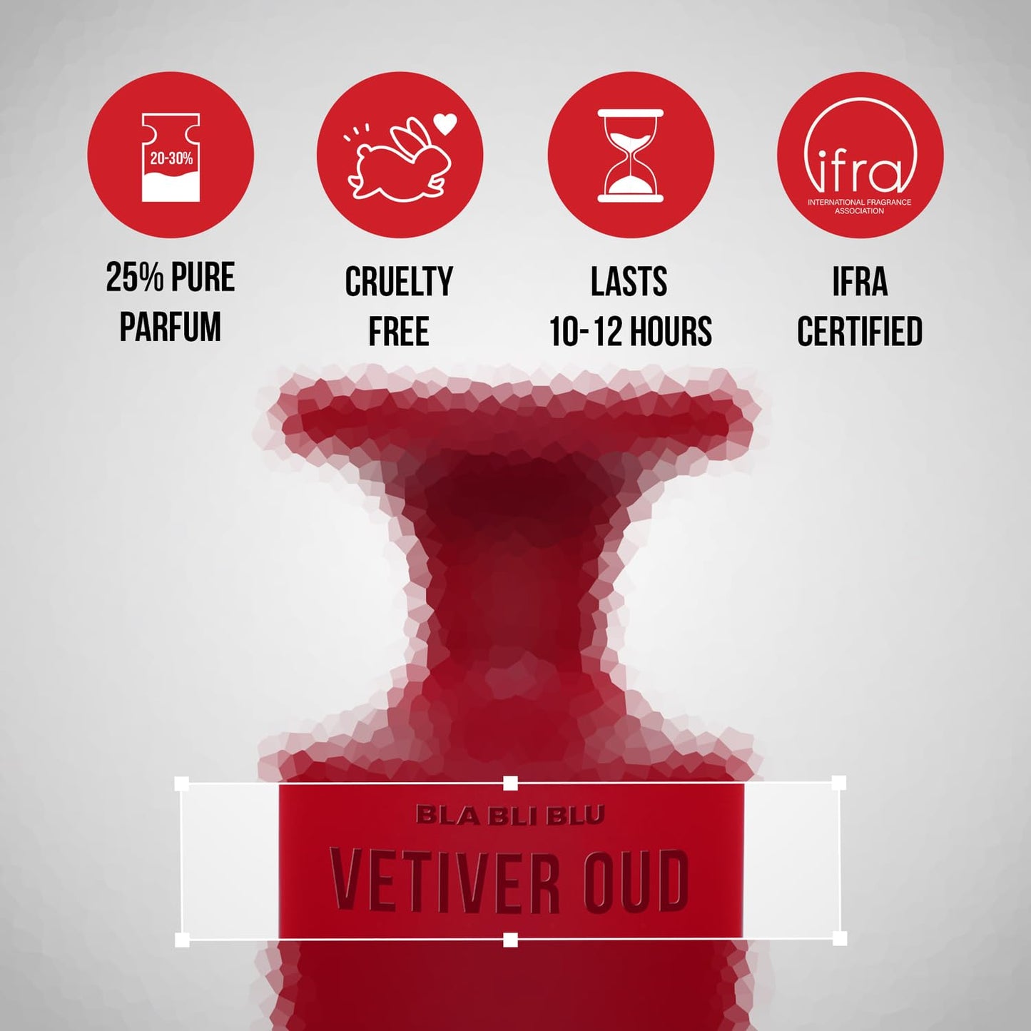 BLABLIBLU Vetiver Oud Unisex Perfume for Men & Women|100ml Long-Lasting Parfum Fragrances - A Notch above EDP, EDT & EDC|Perfume For Man & Woman|Oud, Rose & Jasmine Notes