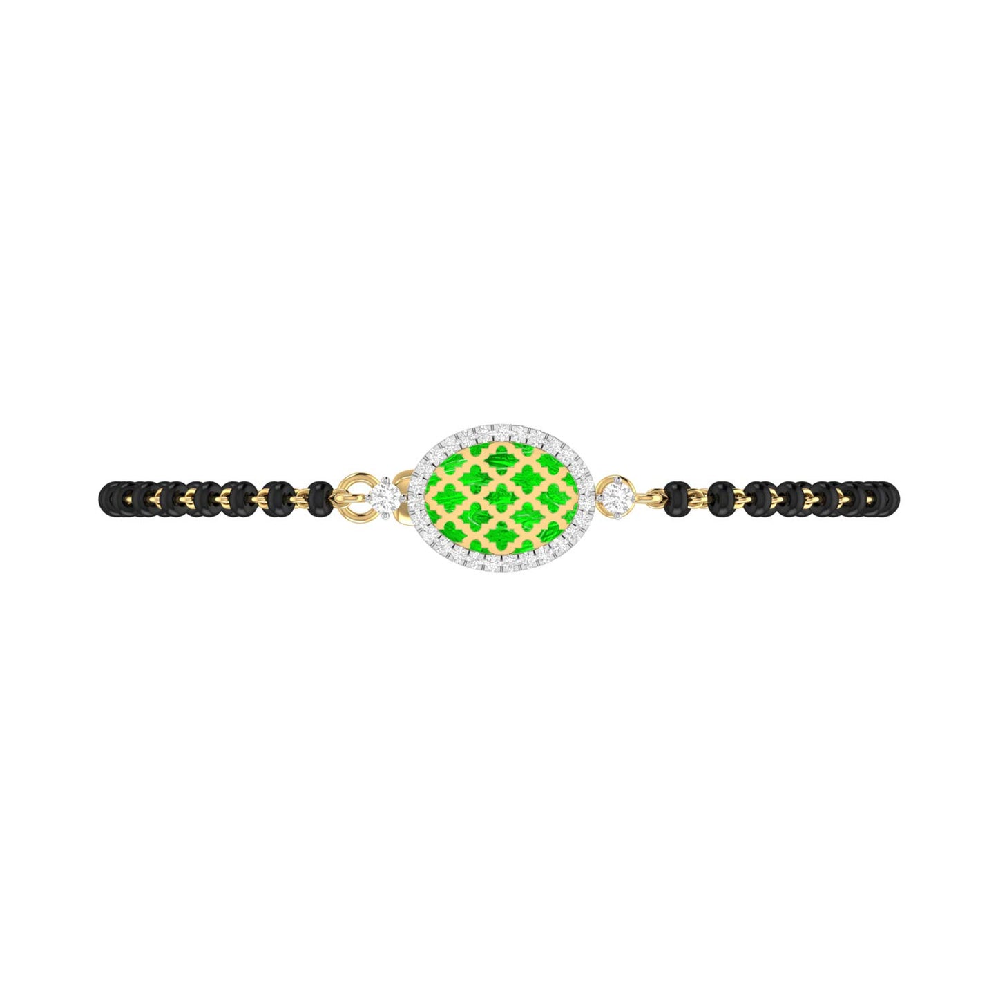 PC Jeweller 18k (750) Yellow Gold and Solitaire Bracelet for Women