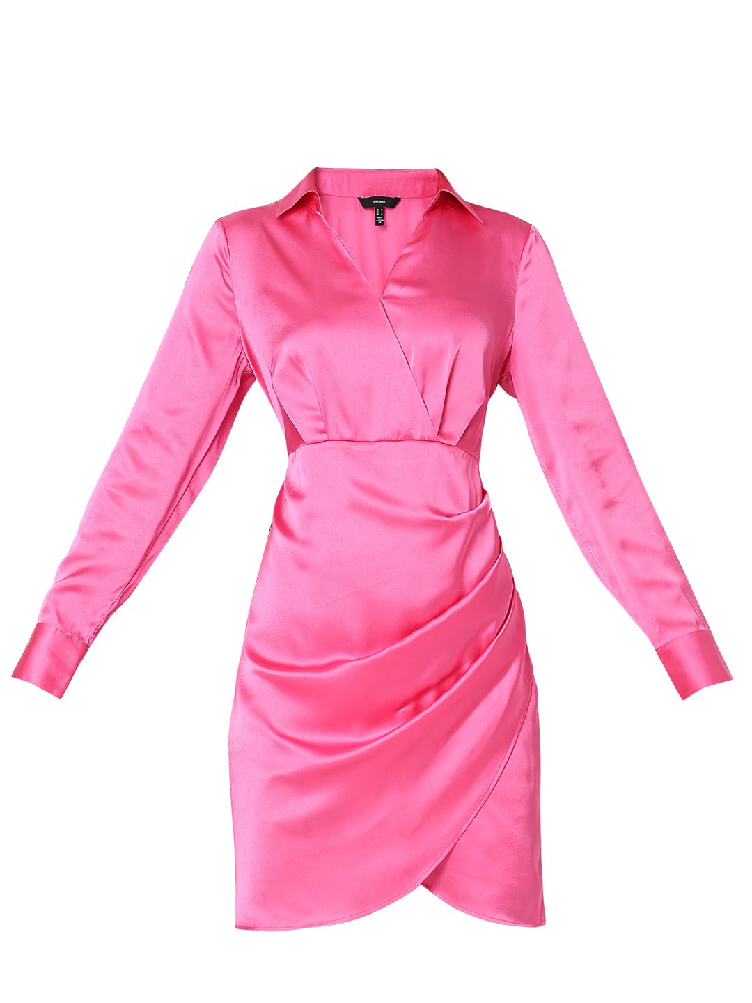 Vero Moda Women's Polyester Classic Mini Dress (10307639-Chateau Rose_Chateau