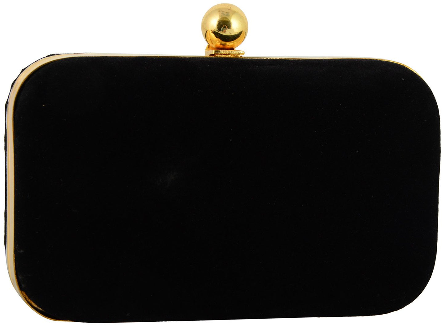 DUCHESS Women's Clutch with Clutch (multicolour) (000498BG/Black/7/4 Inches)