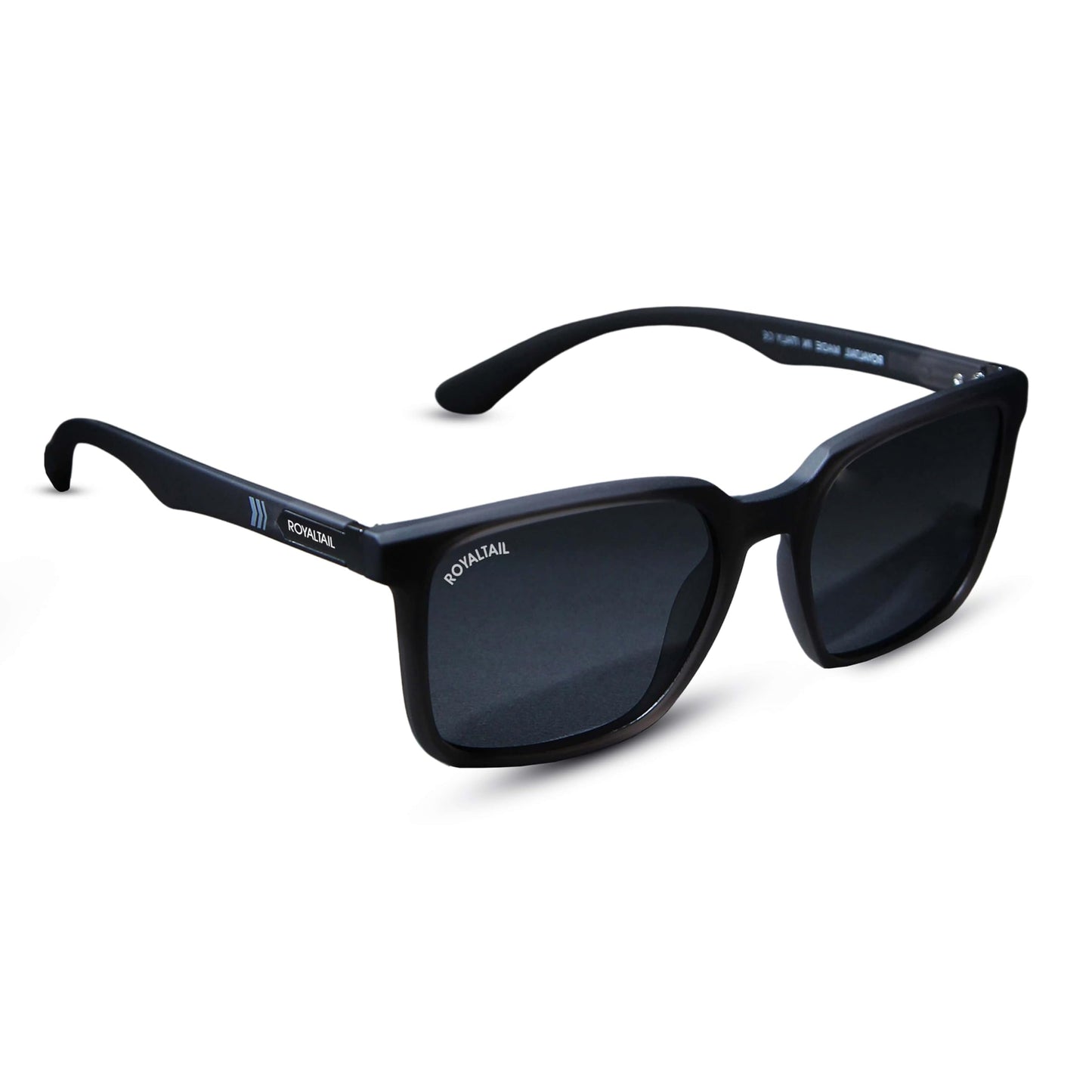 Royaltail Athens Exclusive Rim Wayfarer Shape Sunglasses for Men & Women | 100% UV Protected | Stylish Trending & Premium Polarized RT-106107