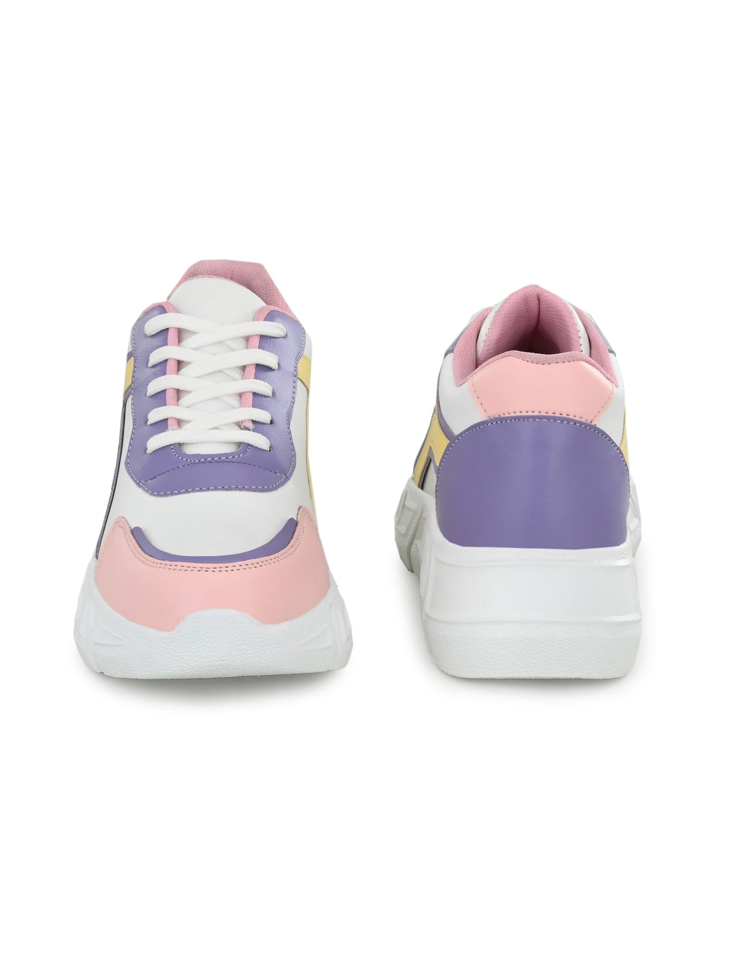 STANPHORD Women's Bliss White Sneakers_4 UK (TPRM 13003)