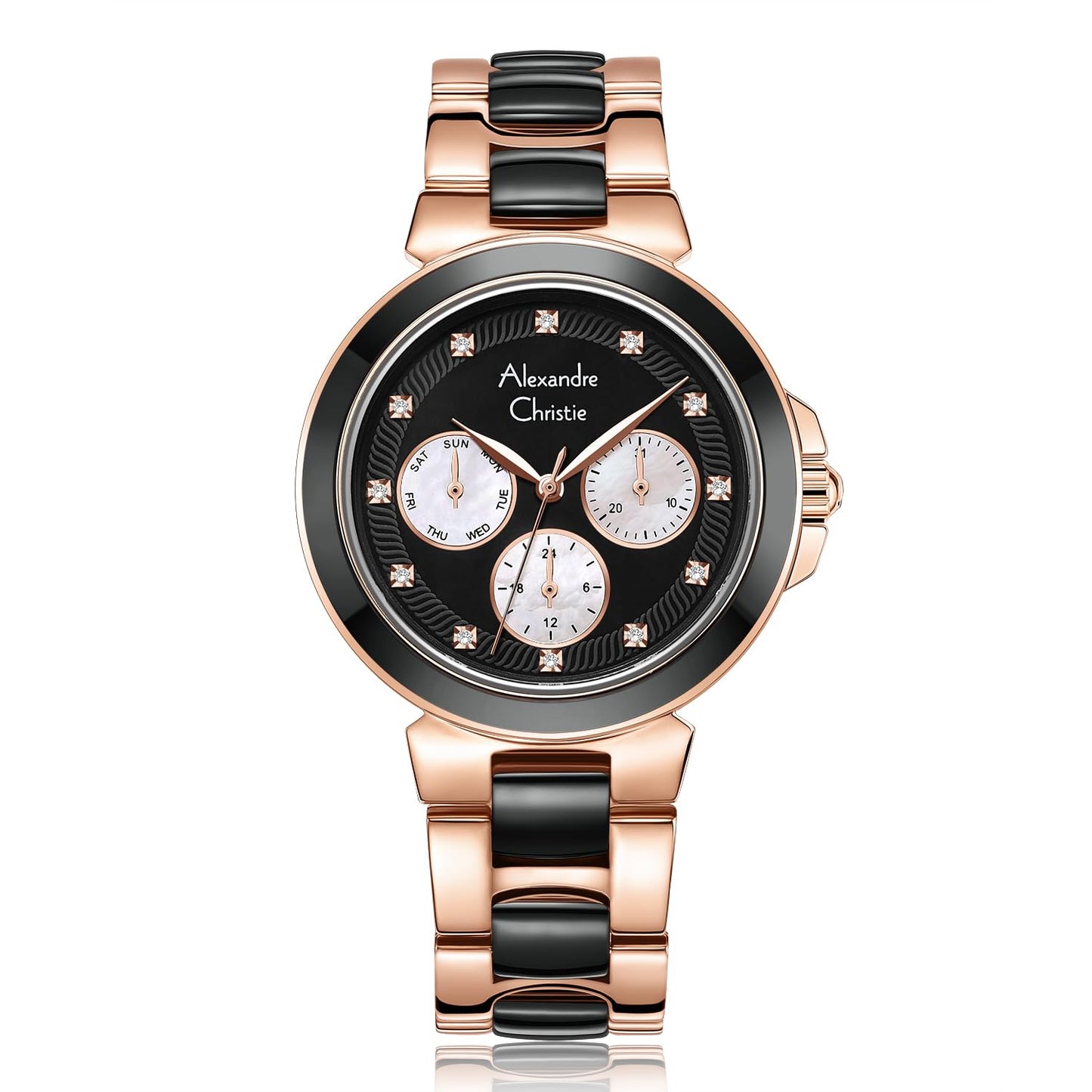 Alexandre Christie 2B02BFBRGBA Women's Multi-Function Quartz Watch 36mm