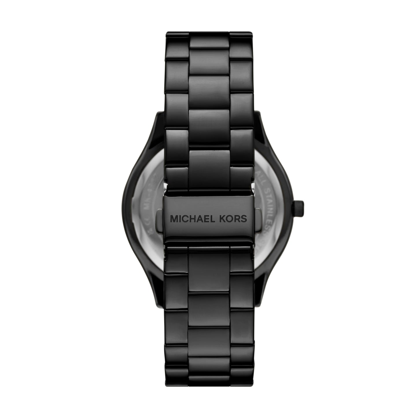Michael Kors Stainless Steel Analog Black Dial Women Watch-Mk4734, Black Band