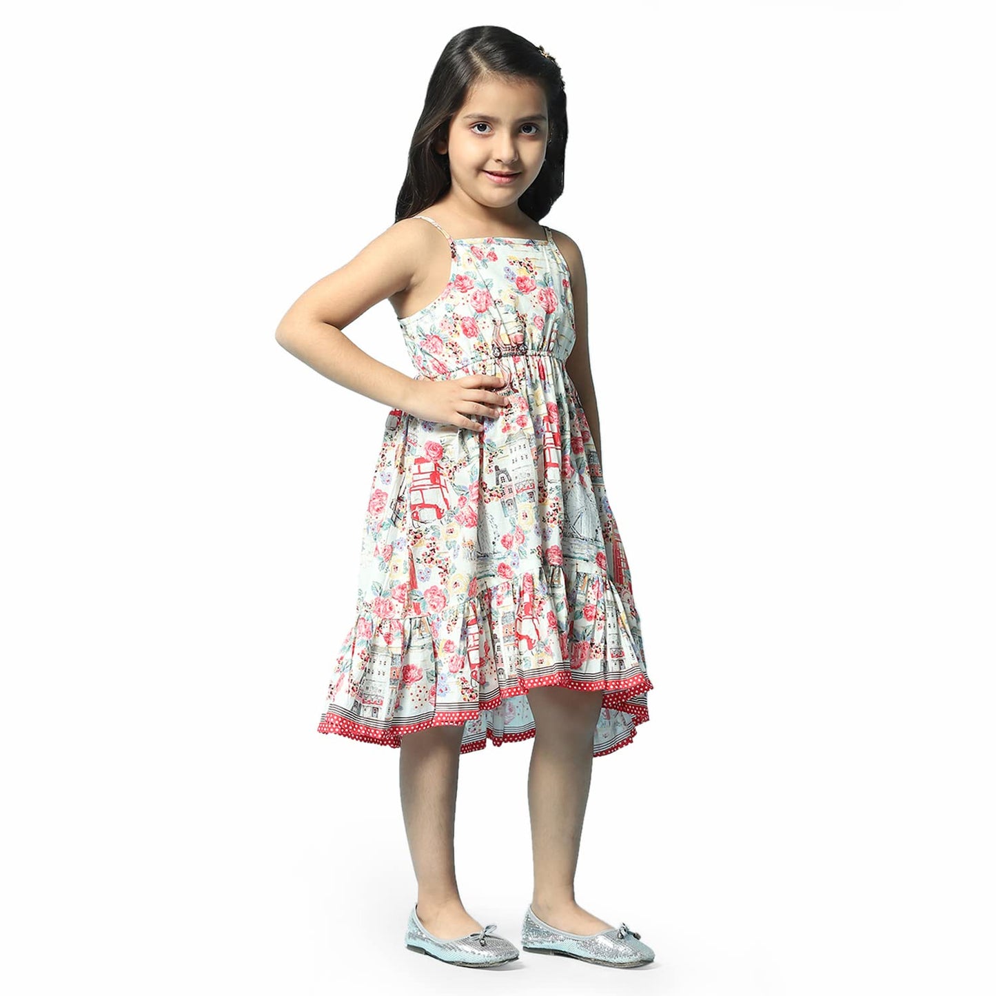 BIBA Girl Printed Kid(KW5271_Off White_5)