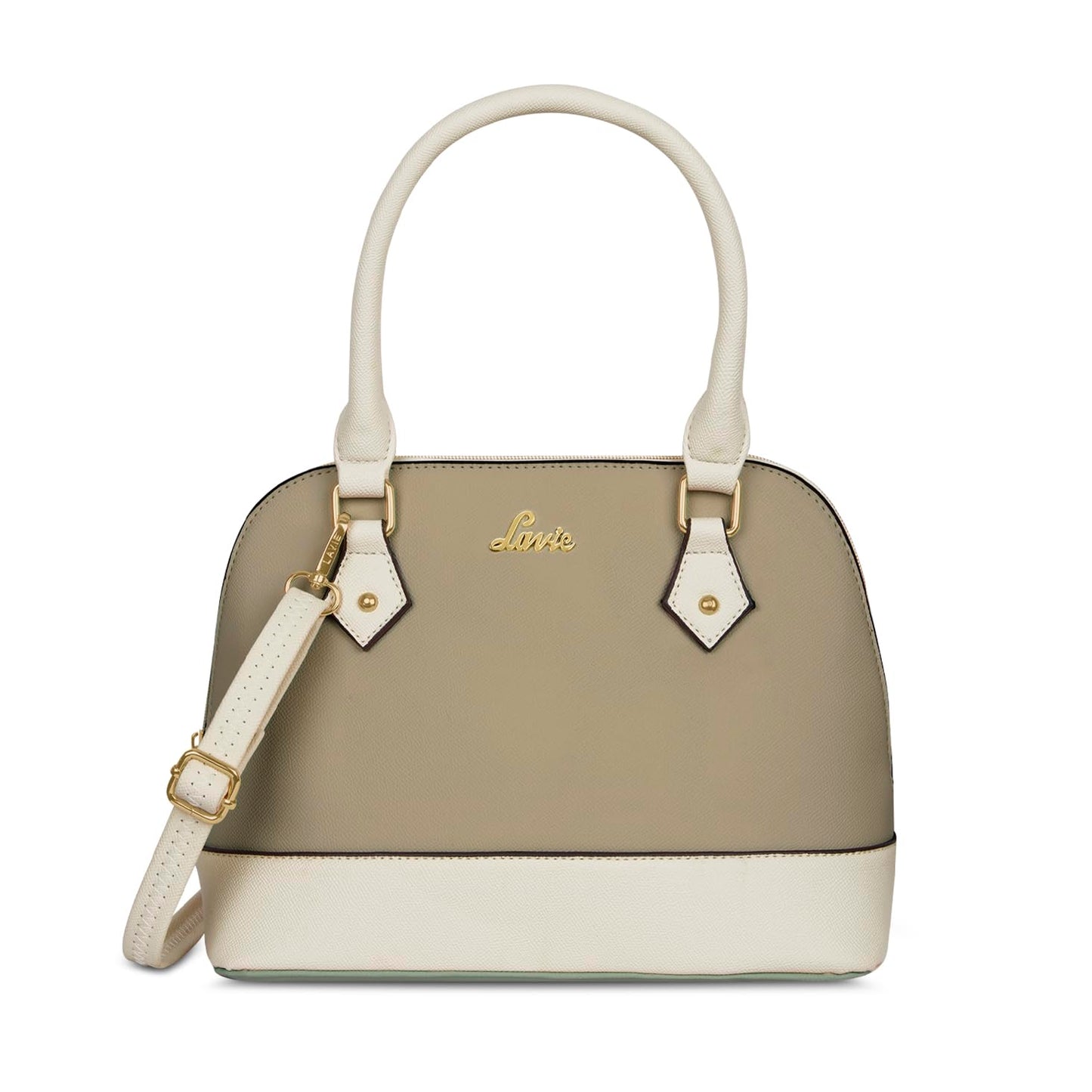 Lavie Winnie Pastel Women's Dome Satchel Bag | Satchel Handbag for Work | Ladies purse | Stylish Shoulder Bag | Gift for Women