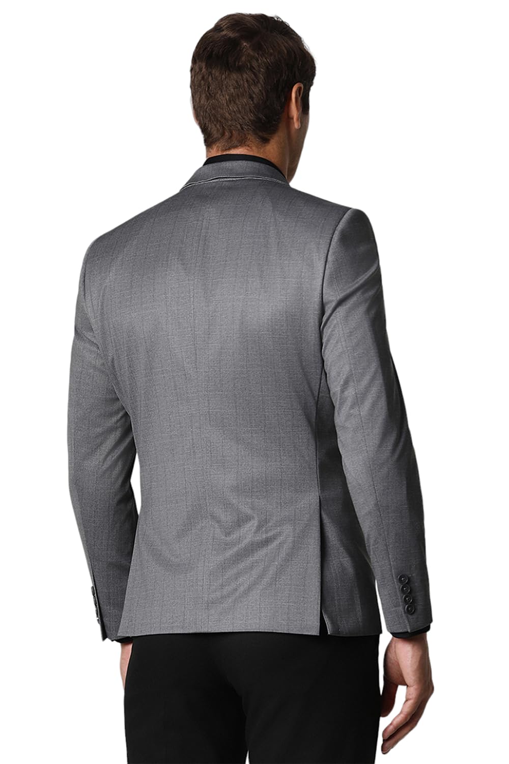 Van Heusen Men's Blazer (VHBZVKULF217225_Grey