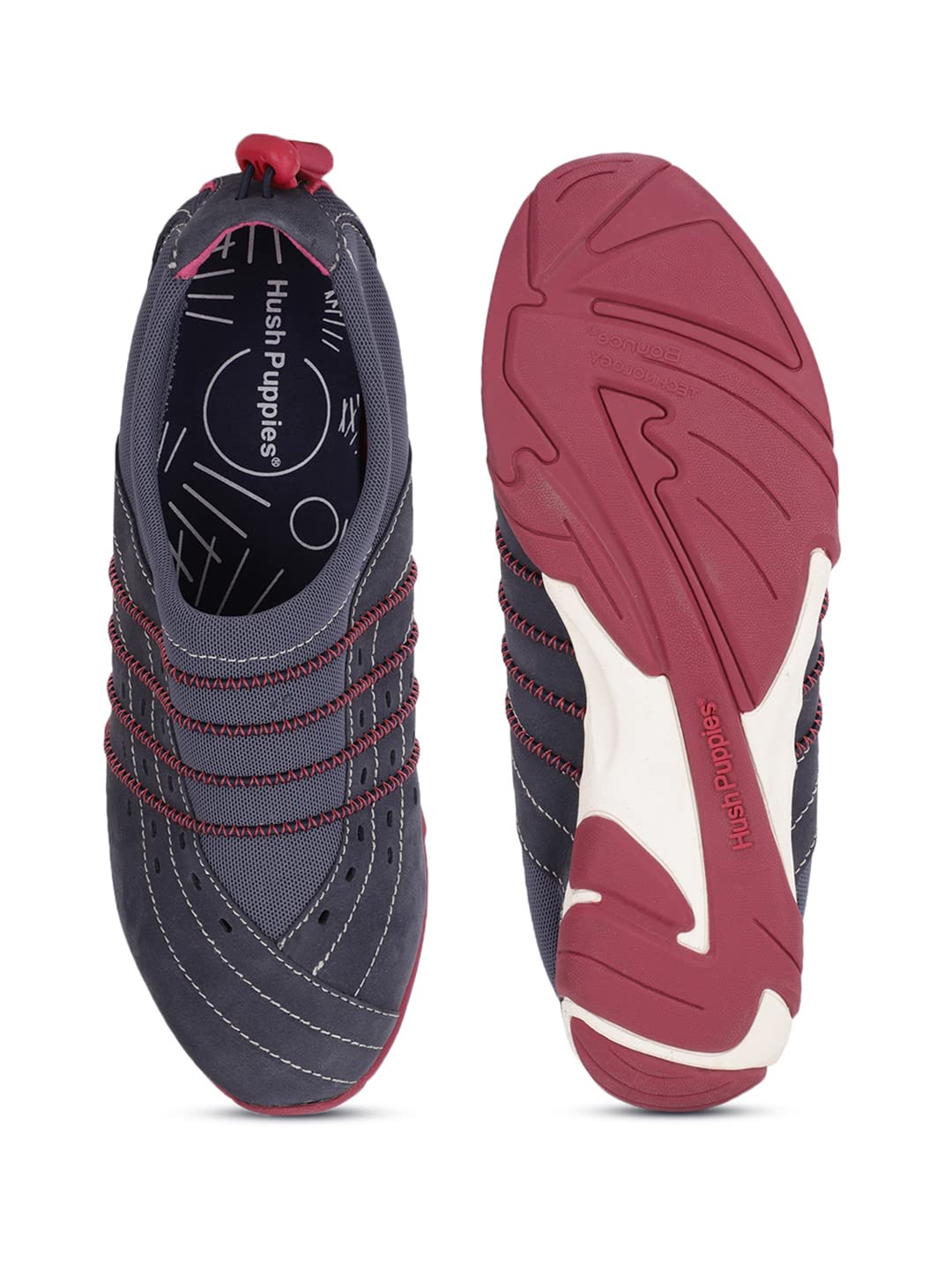 Hush Puppies Womens Energize Casual Shoes, (5549443), 2 Blue