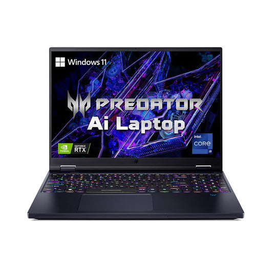 Acer Predator Helios 16 Gaming Laptop 14th Gen Intel Core i9 Processor (Windows 11 Home/16 GB/1 TB SSD/NVIDIA GeForce RTX 4070) PH16-72 with 40.64 cm (16") WQXGA Display