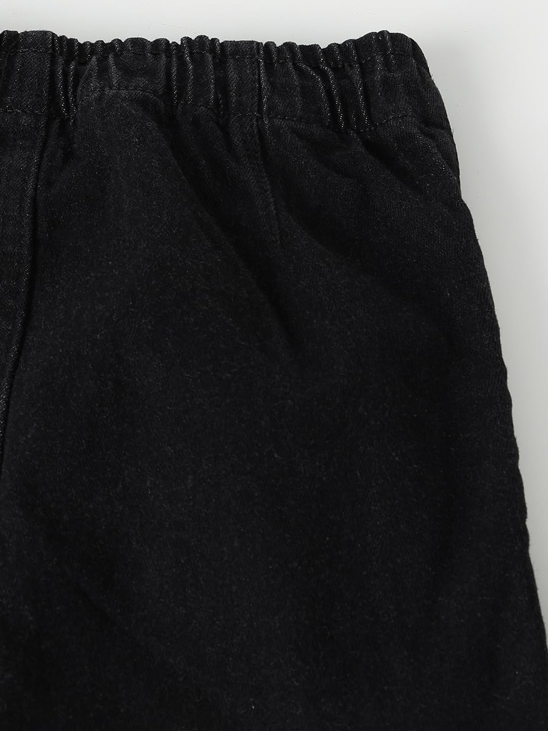 Max Girl's Regular Jeans (P24CFD02B_Black