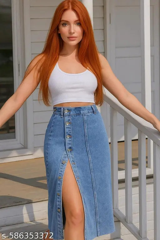 Women Skirt/Skirt/Denim Skirt/Fancy Skirt