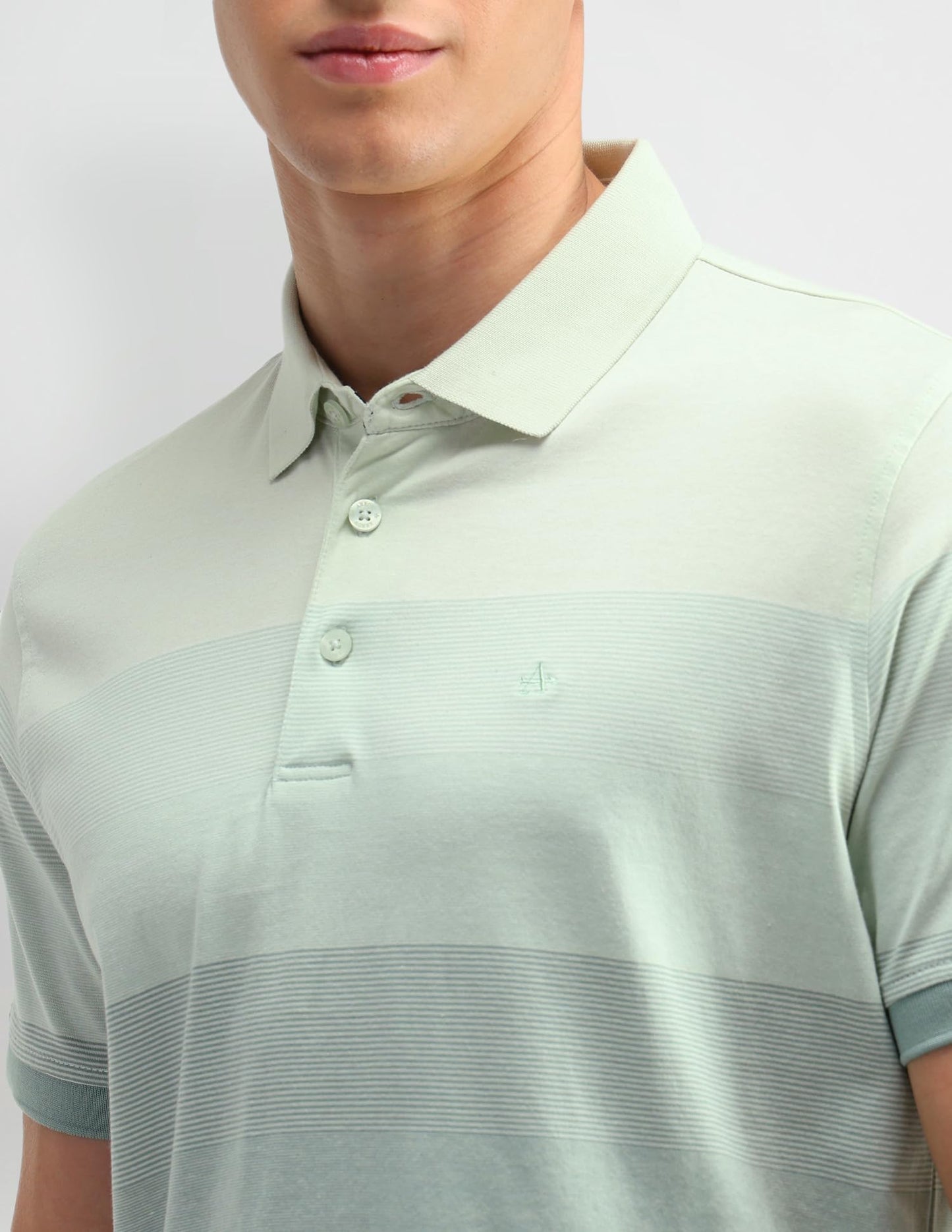 Arrow Men's Regular Fit Polo Shirt (ARAITS3103_Green