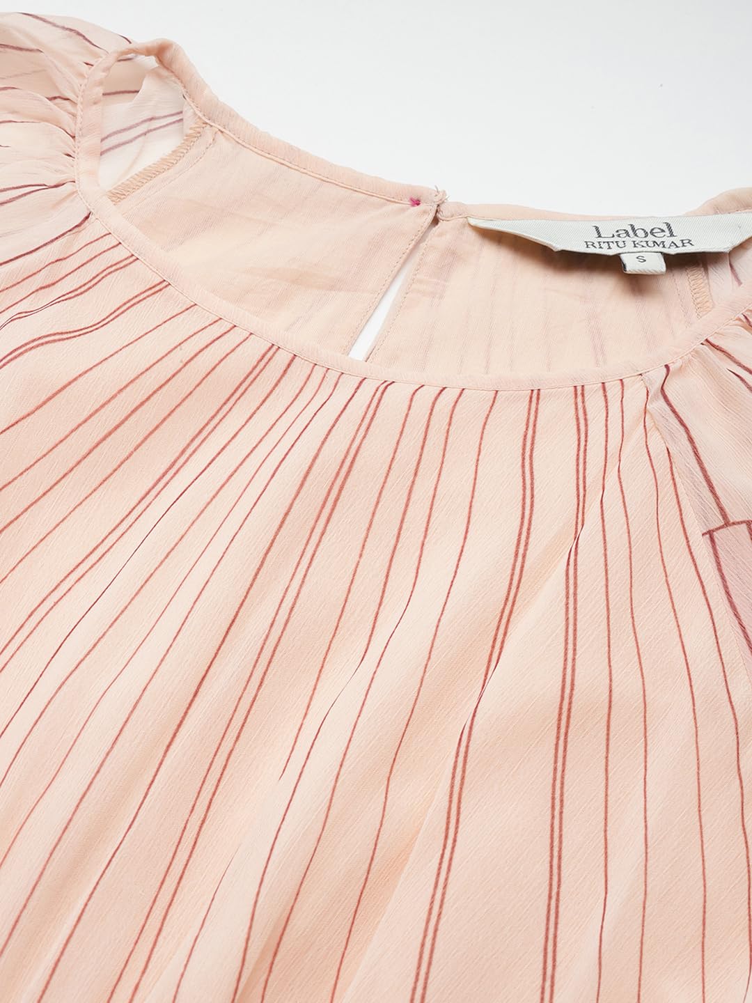 Label RITU KUMAR Coral Samantha Long Dress