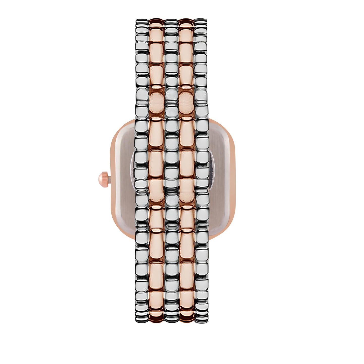 Carlton London Mint Green Dial Watch for Women - Chelsea Series | Stainless Steel Analog | Waterproof Watches for Women, Girls, Ladies | Luxury Square Watch | Fashionable Trendy Quartz Movement Wrist Watch (CLSSCLGRN)