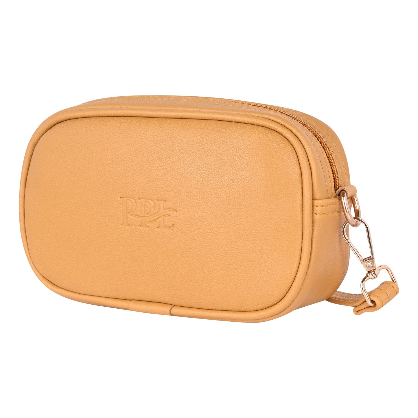 Pramadda Pure Luxury Stylish Mini Faux Leather Sling Bag for Girls | Side Crossbody Shoulder Bag | Mobile Purse for women latest. (Classic Mustard)