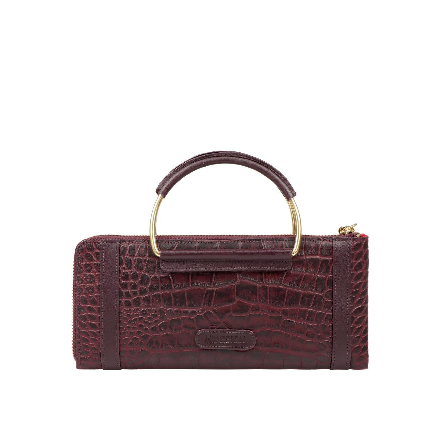 Hidesign Women's Leather Zip Around Wallet