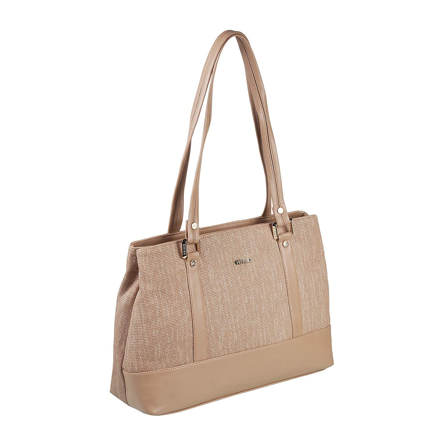 Metro Womens Synthetic Beige Shoulder Bag (One Size)