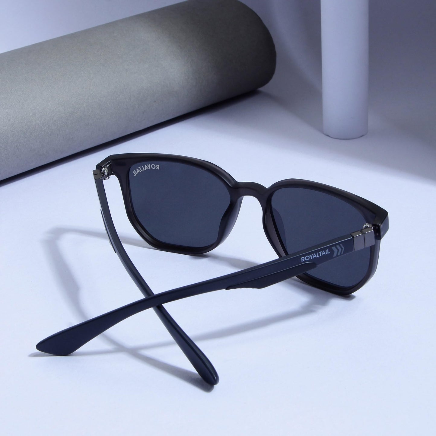 Royaltail Homer Full Rim Sunglasses I 400% UV Protection I Rectangular Sunglasses I Unisex For Eye Protection, Safety, Party, Styling & Driving