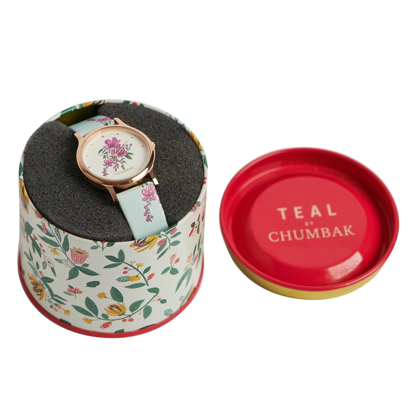 TEAL BY CHUMBAK Round Dial Analog Hand Watch for Women, Gifts for Women/Girls/Ladies, Stylish Fashion Watch for Casual/Work