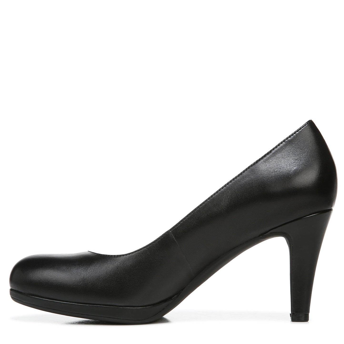 Naturalizer Women's Michelle Classic Pump, Black Leather, 7.5