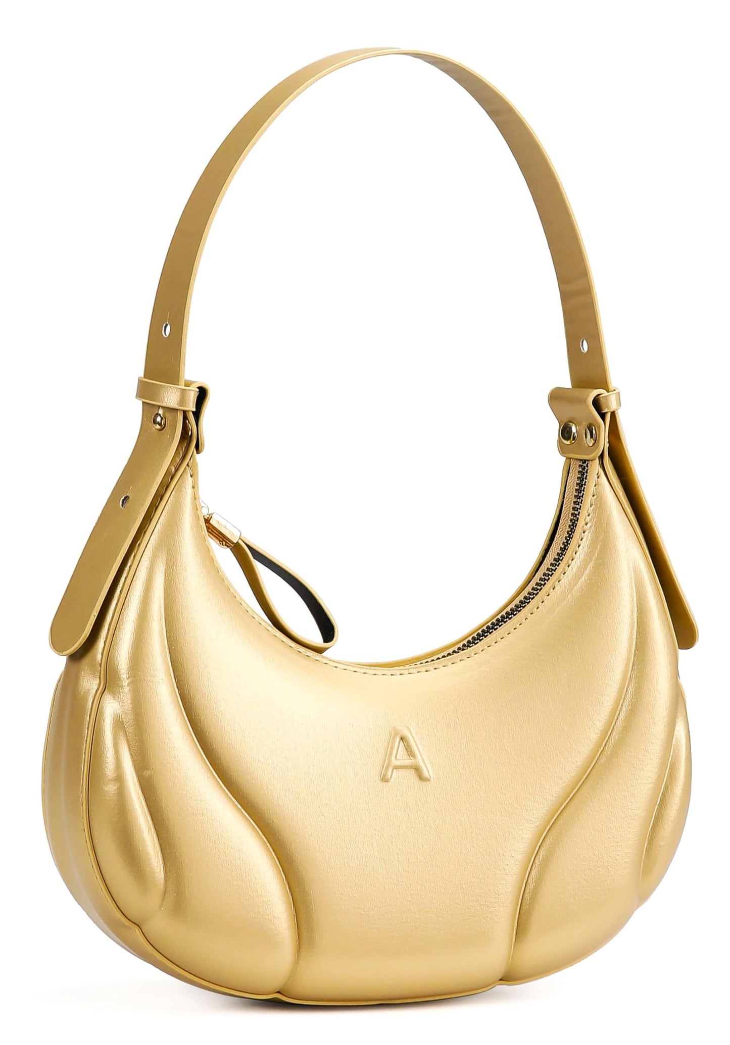 Diva Dale Trendy Spacious Party-Wear Cross-Body Sling Bag For Women (Gold)