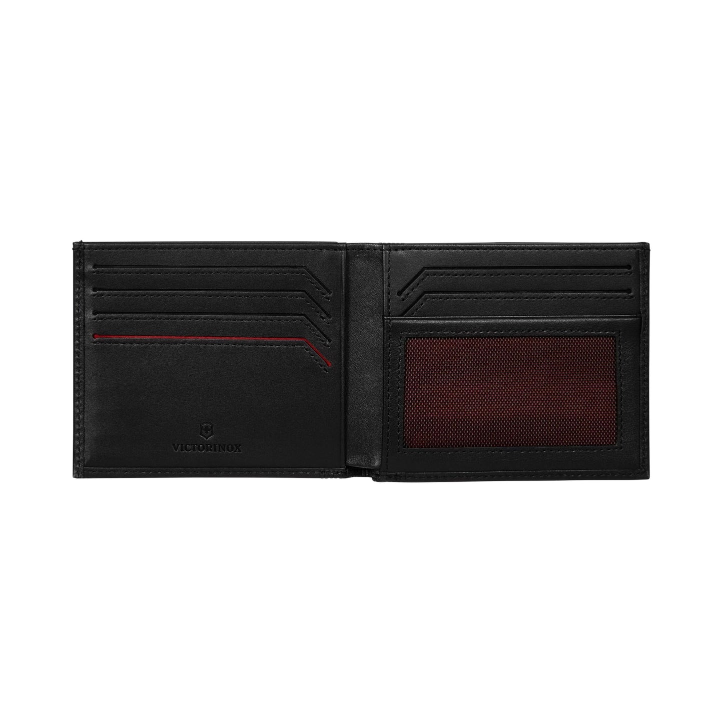 Victorinox Altius Alox, Bi-Fold Leather Wallet with RFID Protection for Men, Black (611570)