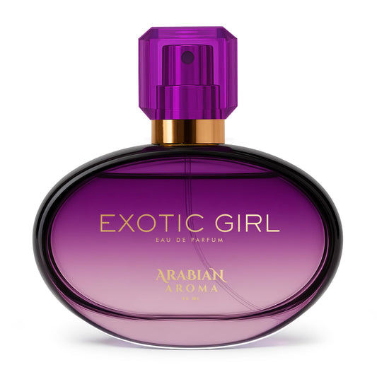 Arabian Aroma Exotic Girl Perfume Eau de Parfum - Long Lasting Perfume for Women – Womens Perfumes Long Lasting – 50ml