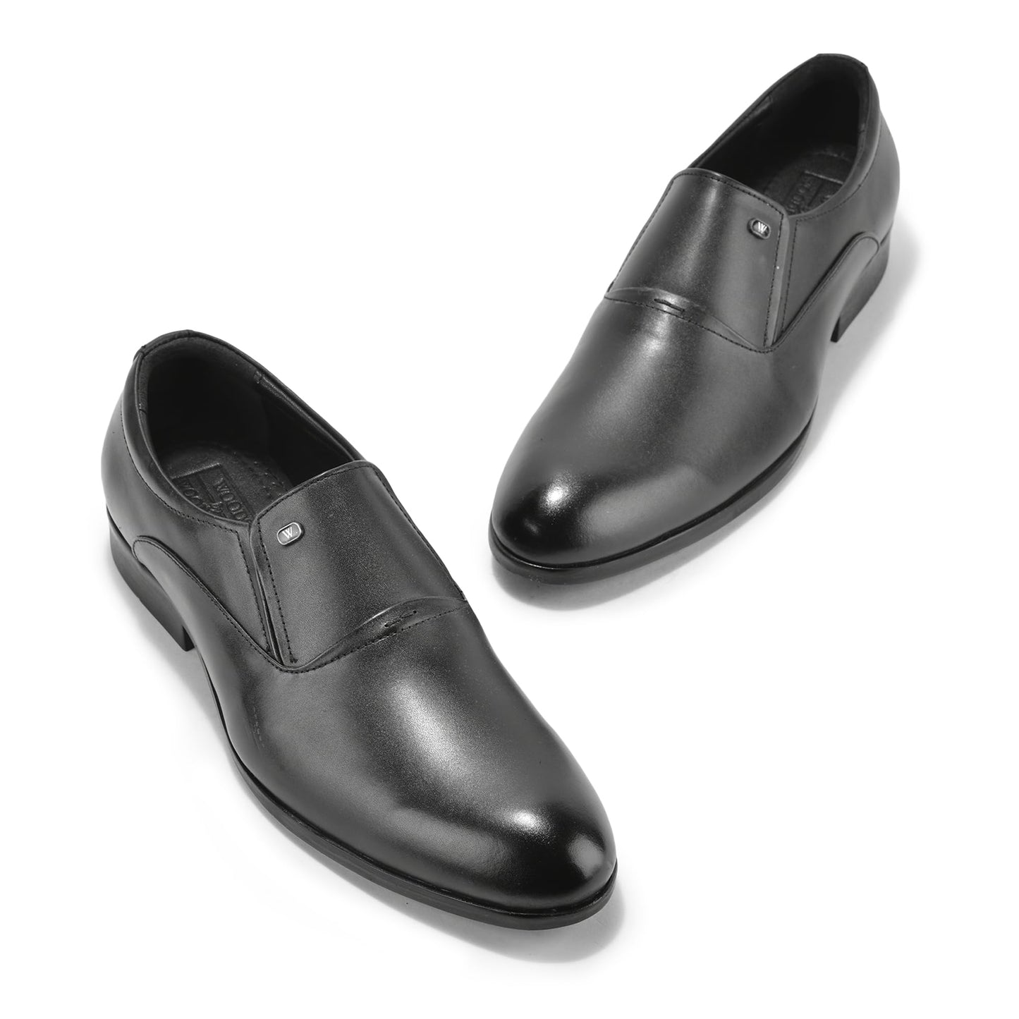 Woodland Men's Black Softy Crust Formal Shoes-6 UK (40 EU) (GW 4907023)