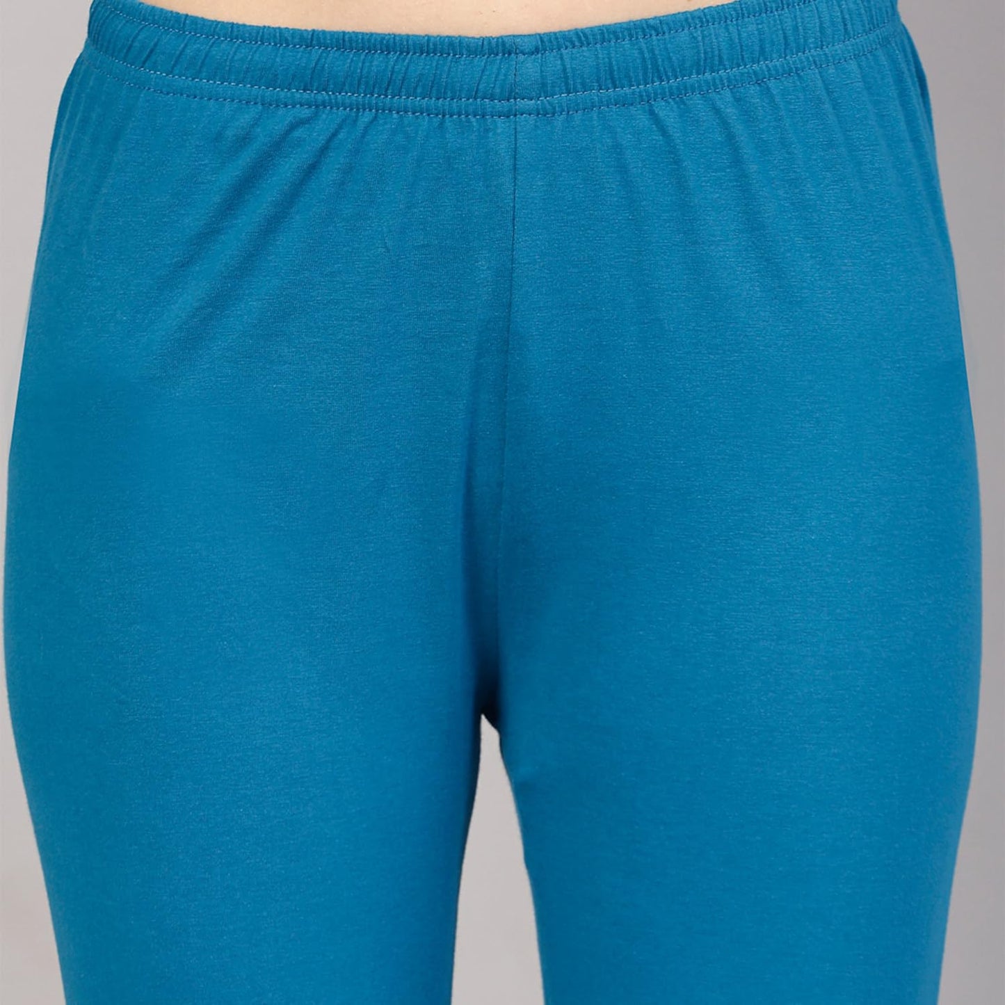 BIBA Women Cotton Straight Printed Suit Set (SKDSHWETSAGA9572SS24BLU_Blue