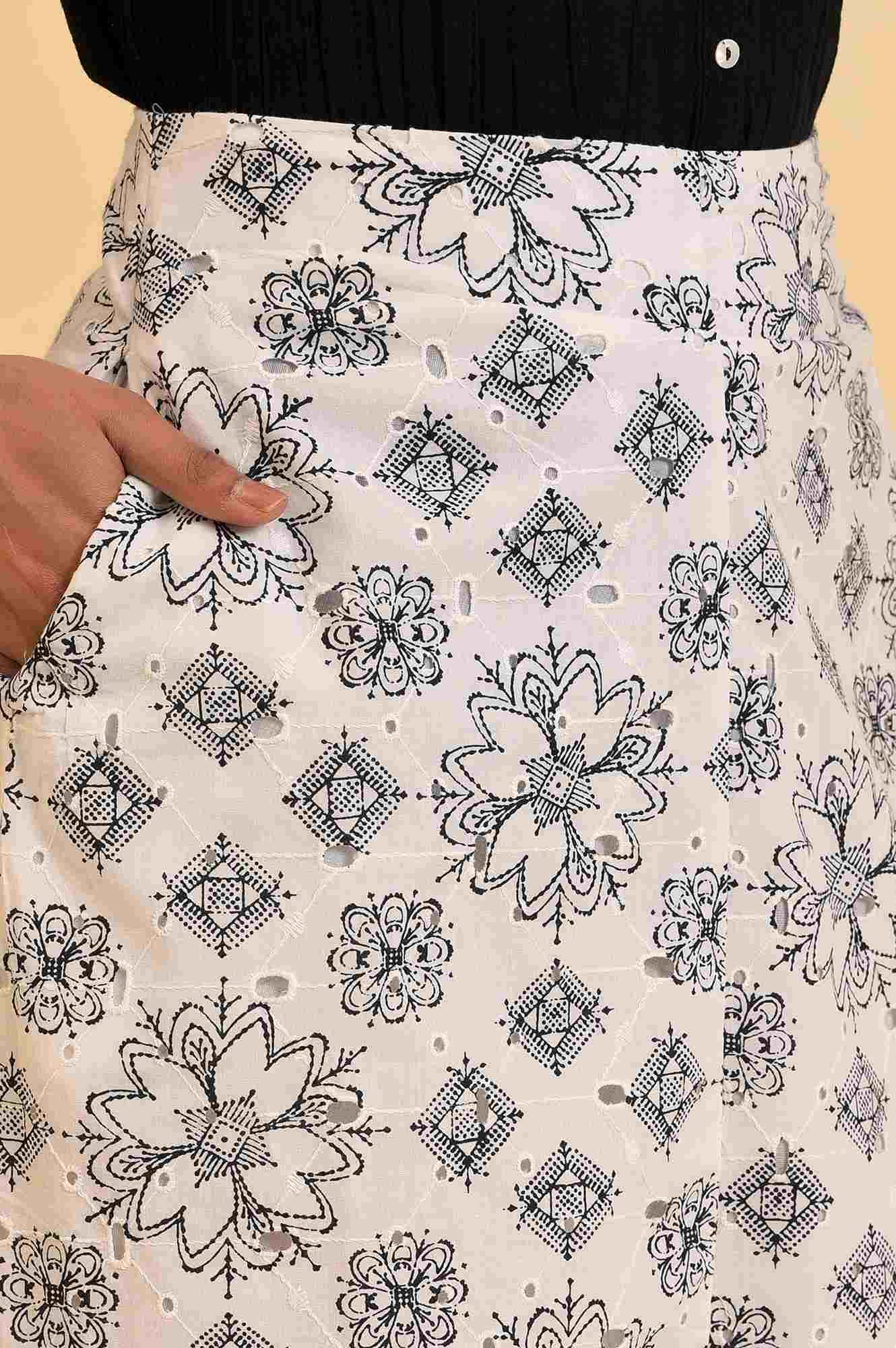 W for Woman Cotton Western Skirt_12