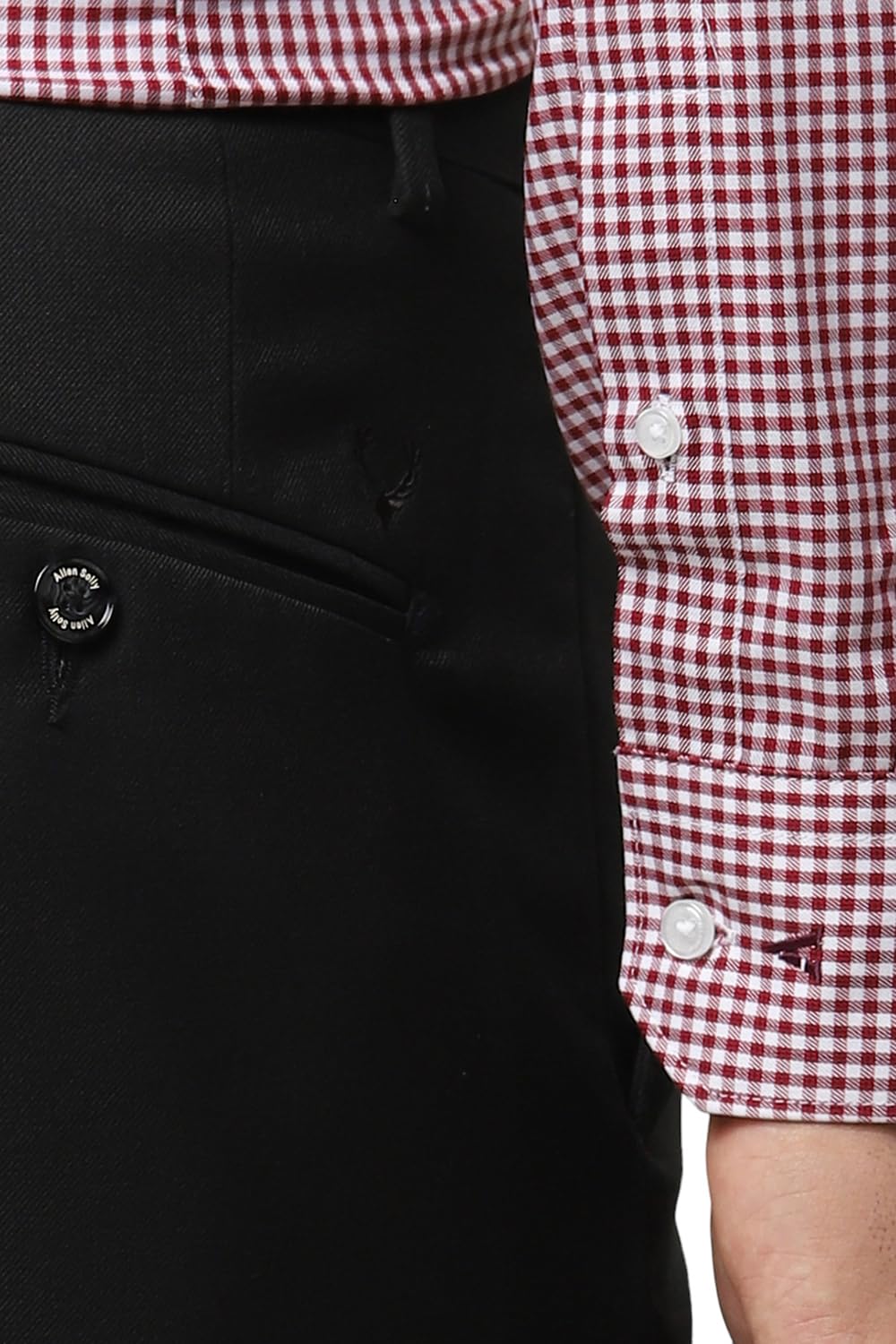 Van Heusen Men's Slim Fit Shirt (VHSFFSLBJ70970_Maroon 40)