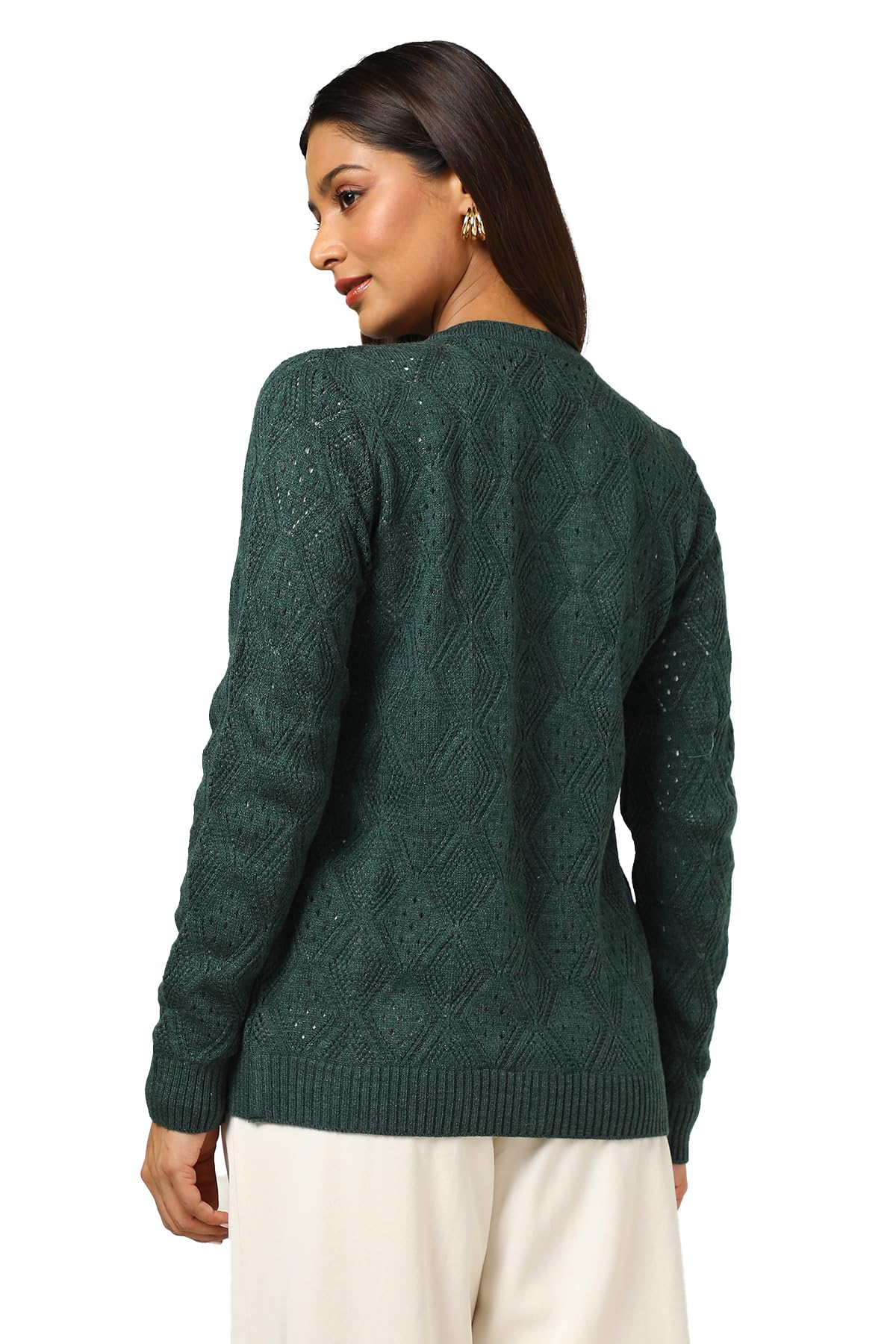 Soch Women's Acrylic Cardigan