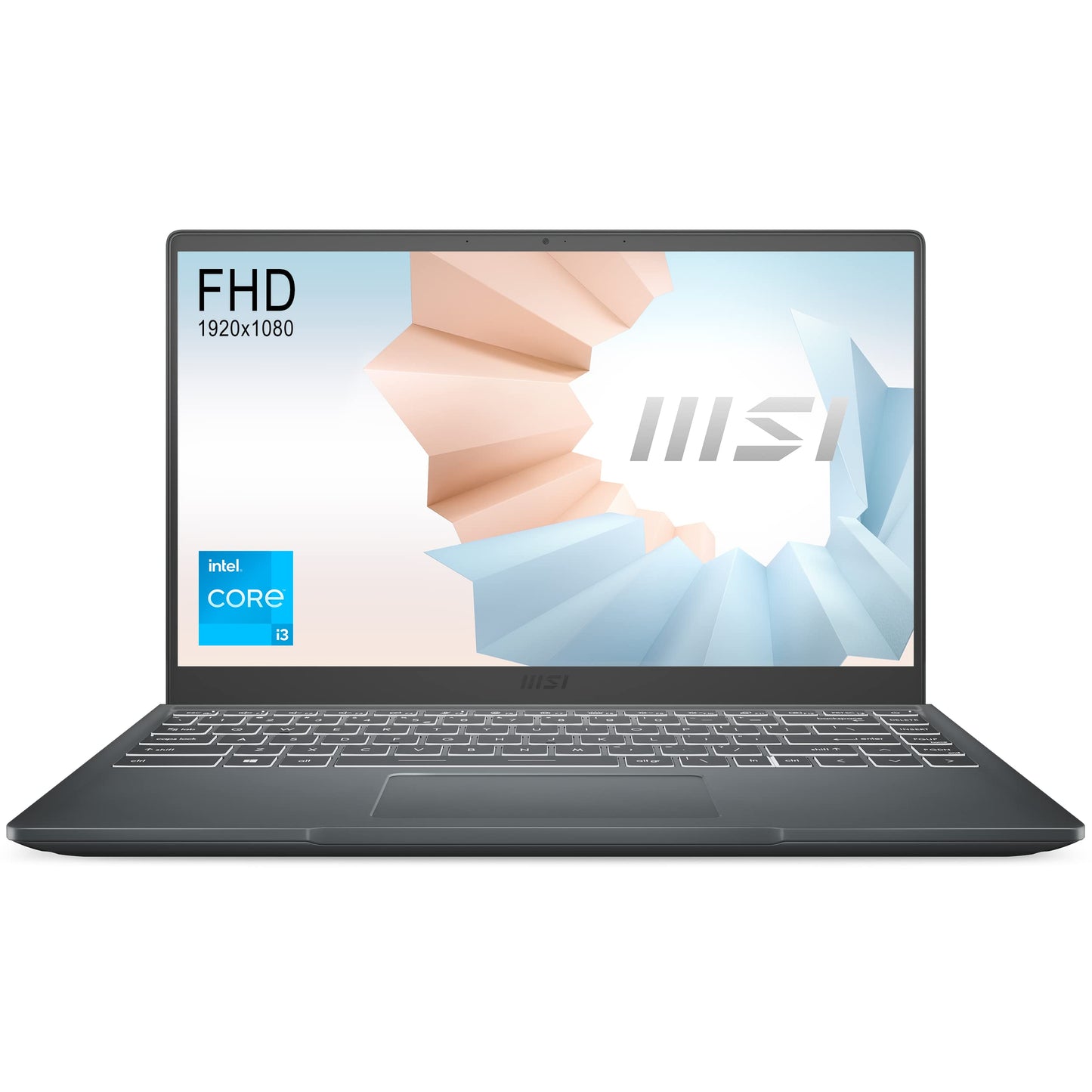 (Refurbished) MSI Modern 14, Intel i5-1155G7, 14"(35cm) FHD IPS-Level 60Hz Panel Laptop (8GB/512GB NVMe