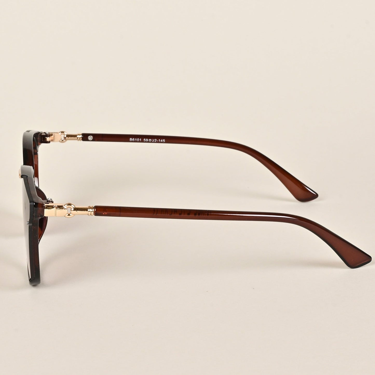 Voyage UV Protected Cateye Sunglasses for Women's(Brown Frame | Brown Lens | B6101MG3176)