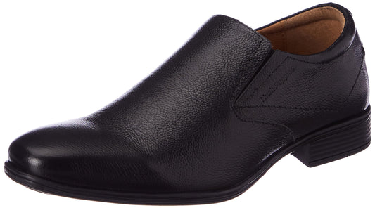 Hush Puppies Mens Boston New Slip ON E Black Formal Shoes - 8 UK (8556132)