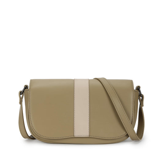 Fastrack On the Go Sling Bag for Women| Compact Crossbody with Magnetic Closure Flap, Adjustable Strap & Internal Zipper Pocket | Trendy Everyday Sling Bag for Women