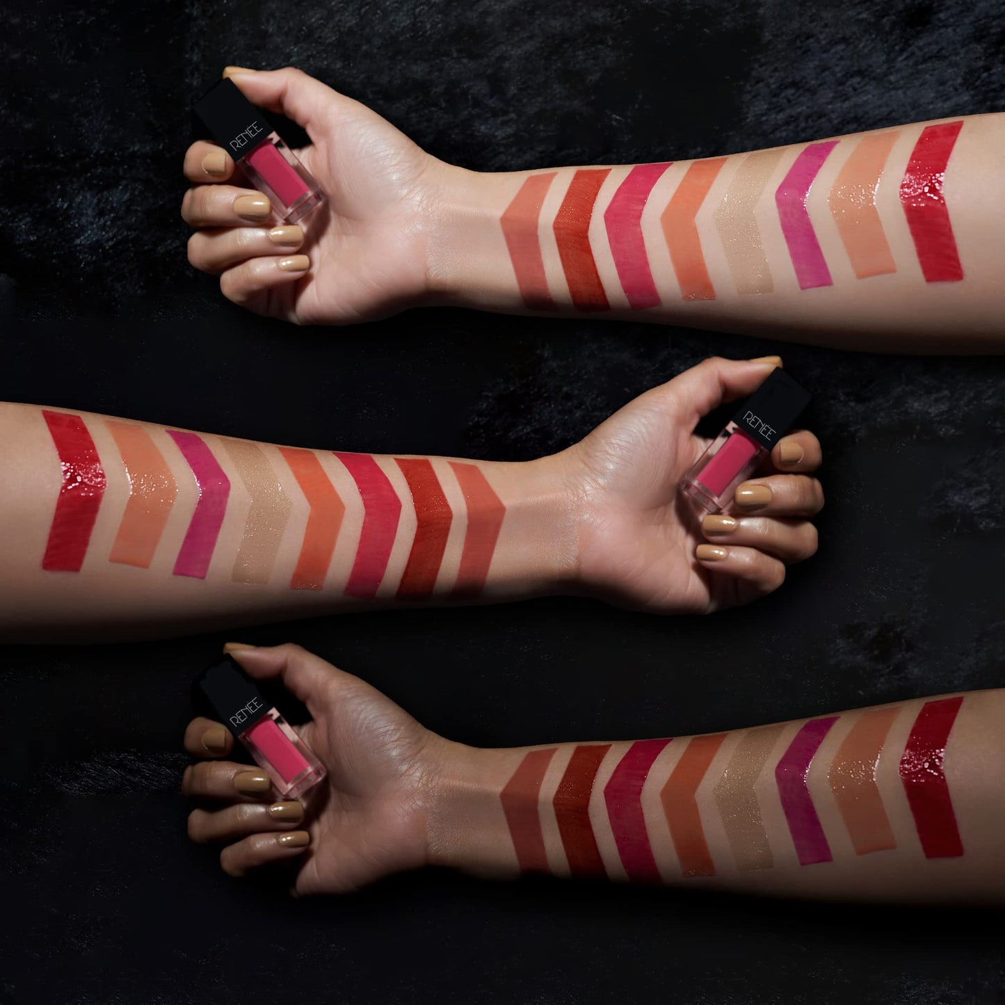 Renee See Me Shine Lip Gloss - Pink Pow Wow 2.5ml | Glossy Non Sticky & Non Drying Formula | Long Lasting Moisturizing Effect | Compact and Easy to Carry