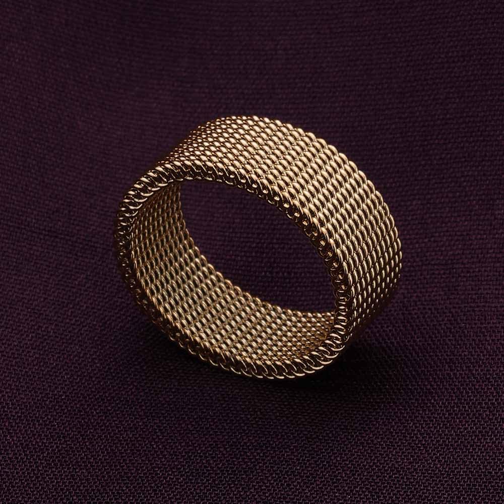 PALMONAS Gilded Chain Ring