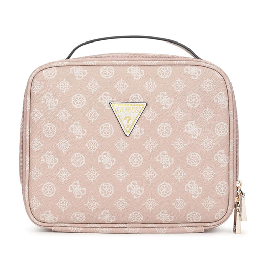 Guess Women's Rosewood Printed Cosmetic Bags| Ladies Purse Handbags | Gift For Ladies
