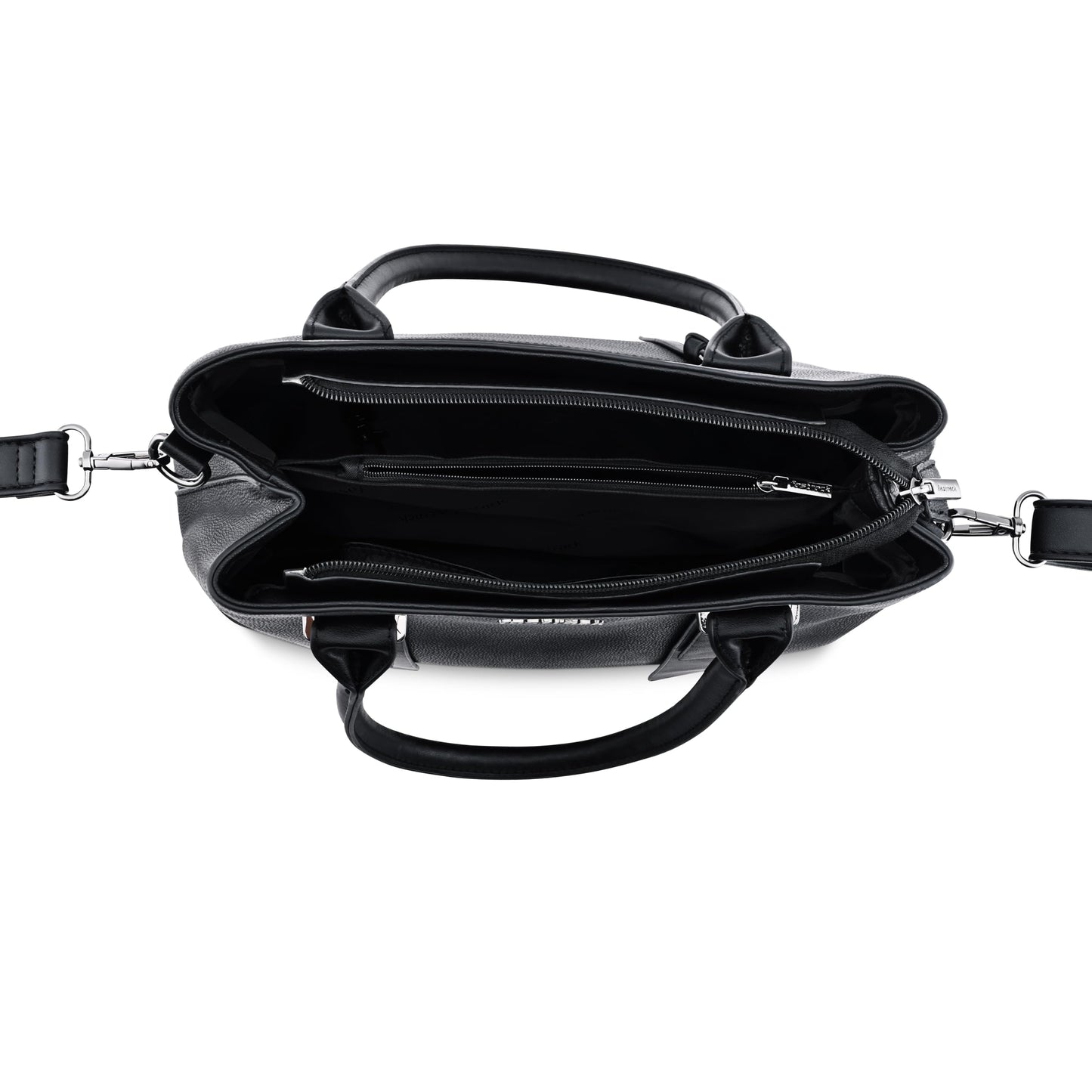 Fastrack Switch-It-Up Satchel | Faux-Leather Women's Handbags | Comes with a Key-Leash| Ladies Purse Handbag | Satchel for Casual Carry