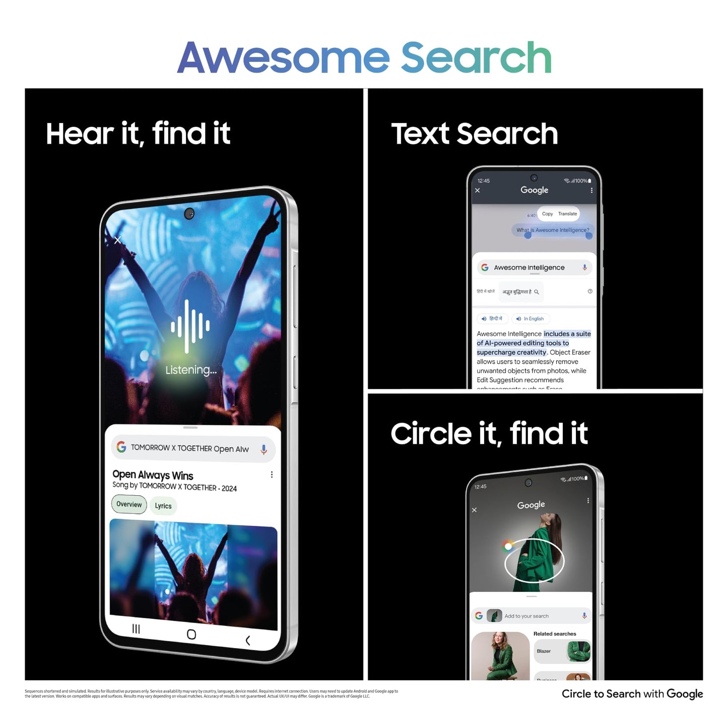 Samsung Galaxy A56 5G (Awesome Light Gray, 8GB, 256GB) | Awesome Intelligence: Circle to Search, Intelligent Editing | Awesome 6 OS & 6 Years Security Updates | IP67