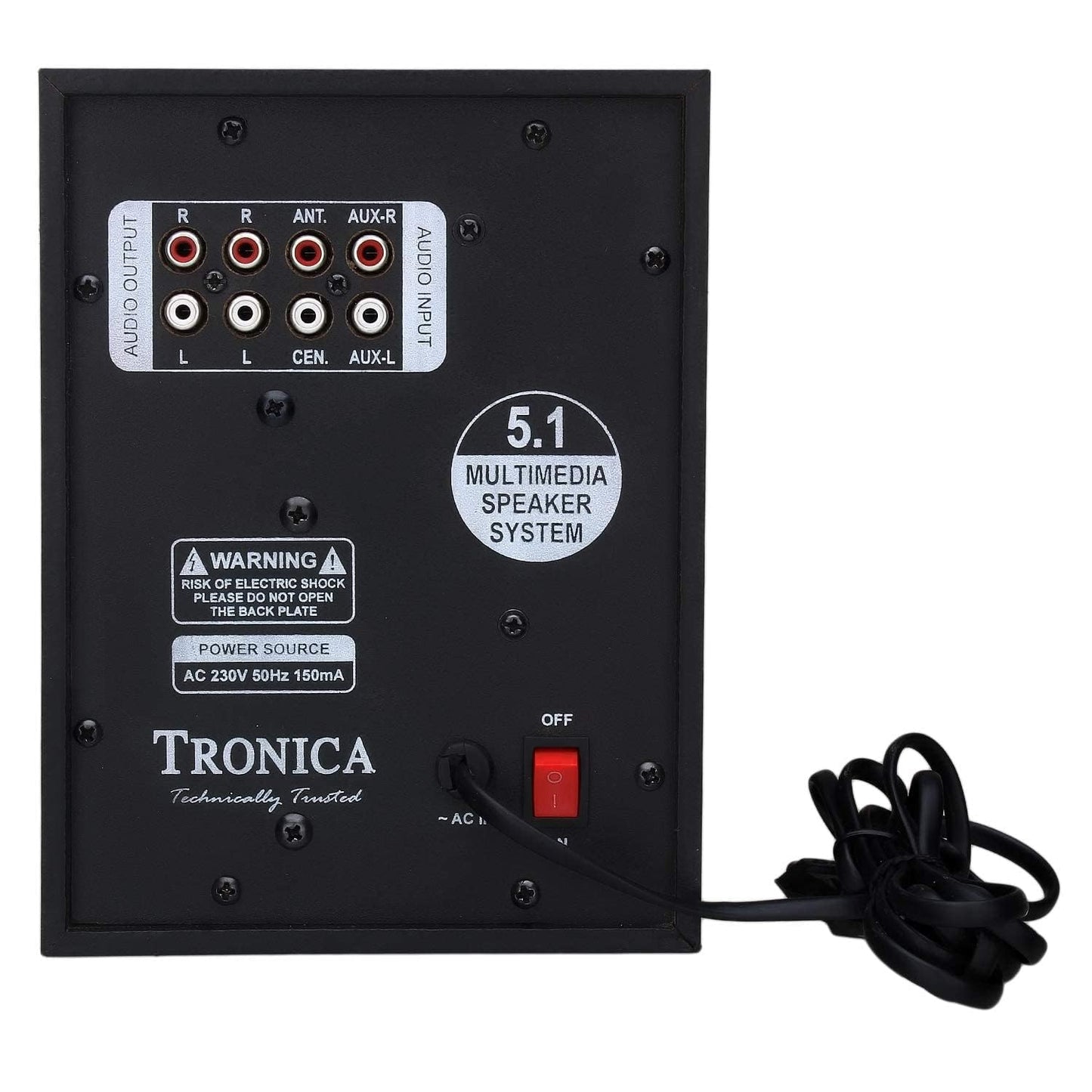 TRONICA Super King 40W 5.1 Bluetooth Home Theater System with FM/PenDrive/Sd Card/Mobile/Aux Support & Remote
