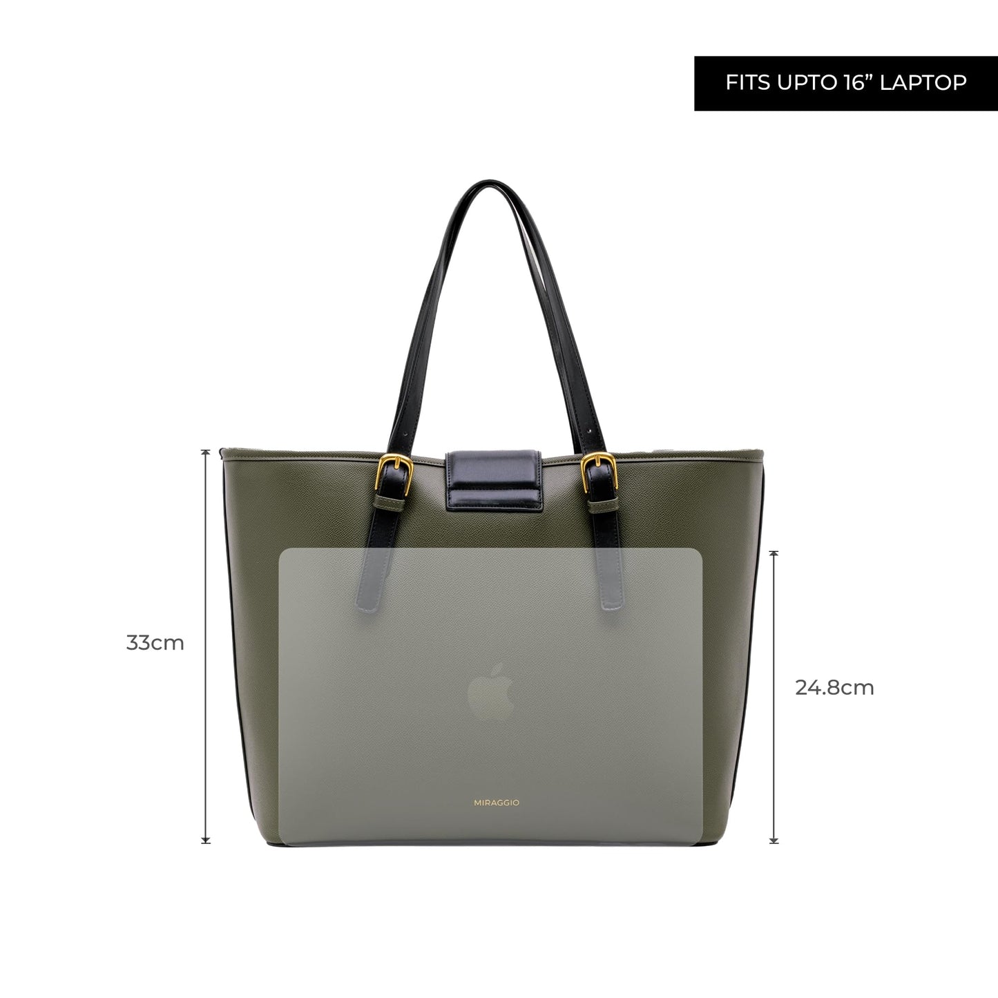 Miraggio Elsa Tote Bag (Green)