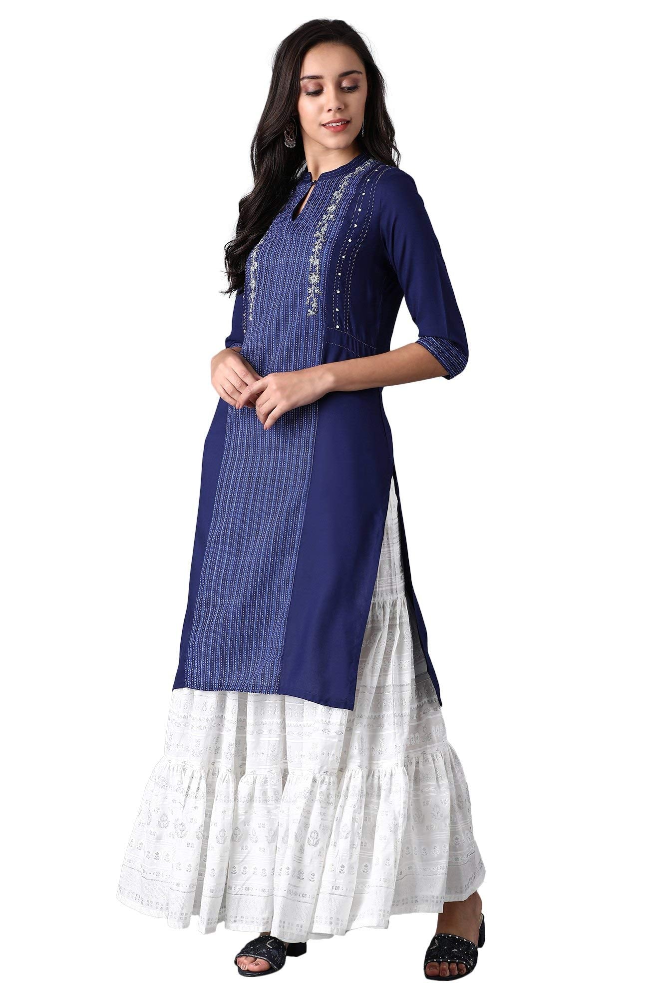 W Pure Cotton Strechable Skirts for Women | Pure Cotton Skirts for Women | W for Woman