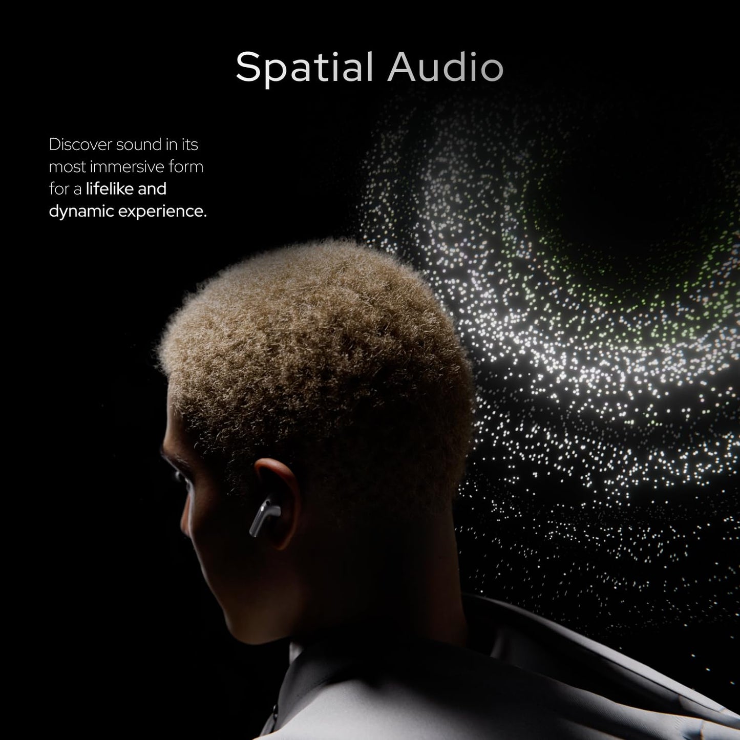 Noise Master Buds, Sound by Bose in-Ear Bluetooth Earbuds, Up to 49dB Adaptive ANC, LHDC 5.0, Immersive Spatial Audio, 44H Playtime with 6 mic ENC, Dual Pairing, IPX5 Ear Buds TWS (Titanium)