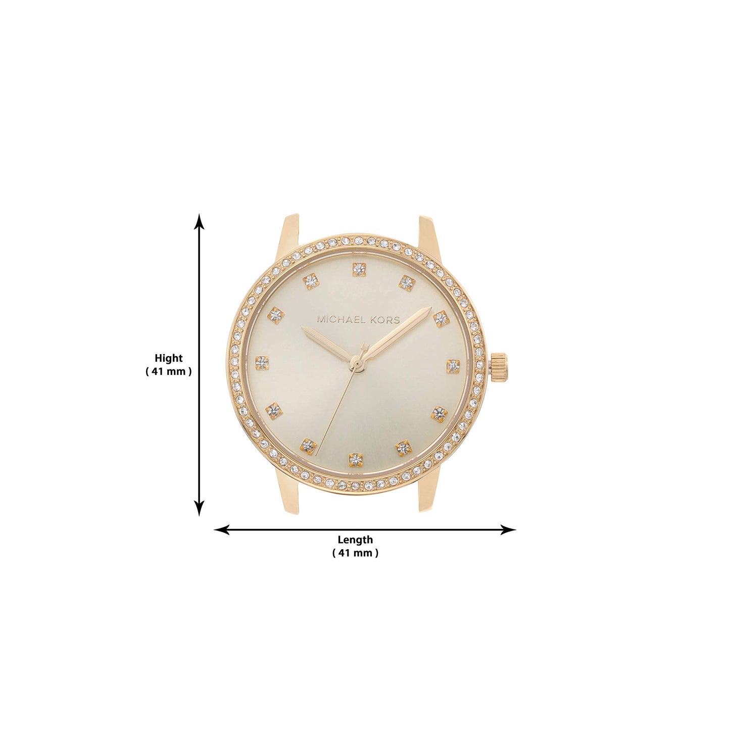 Michael Kors Analog Gold Dial Women's Watch-MK4368