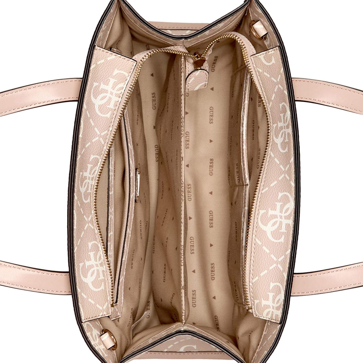 Guess Women's Sand Logo Printed Tote| Ladies Purse Handbags | Gift For Ladies